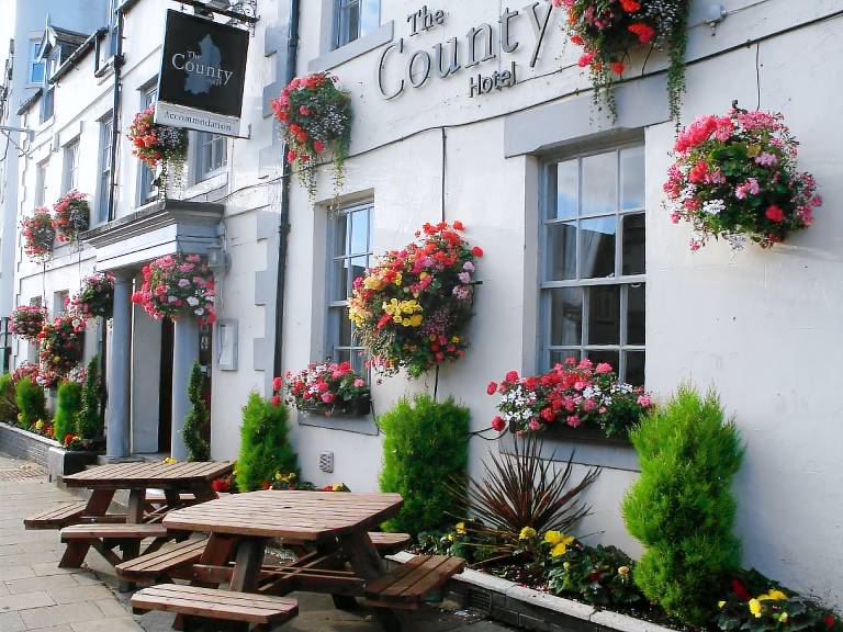 The County Hotel in Hexham