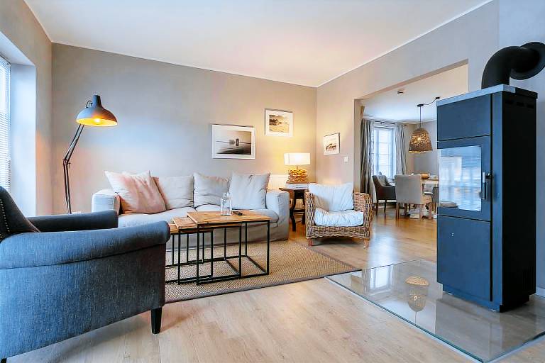 Ole Koopmanns-Huus - großzügiges Appartement in absoluter Dorfkern-Nähe in St. Peter-Ording