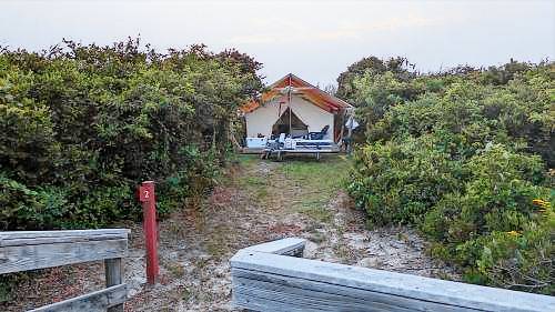 Tent  Davis Park