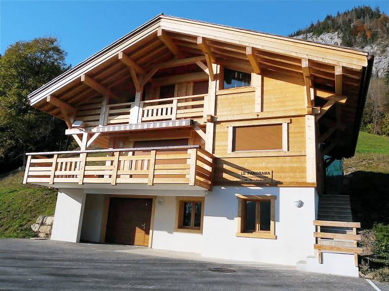 Rental apartment with patio in Le Grand-Bornand