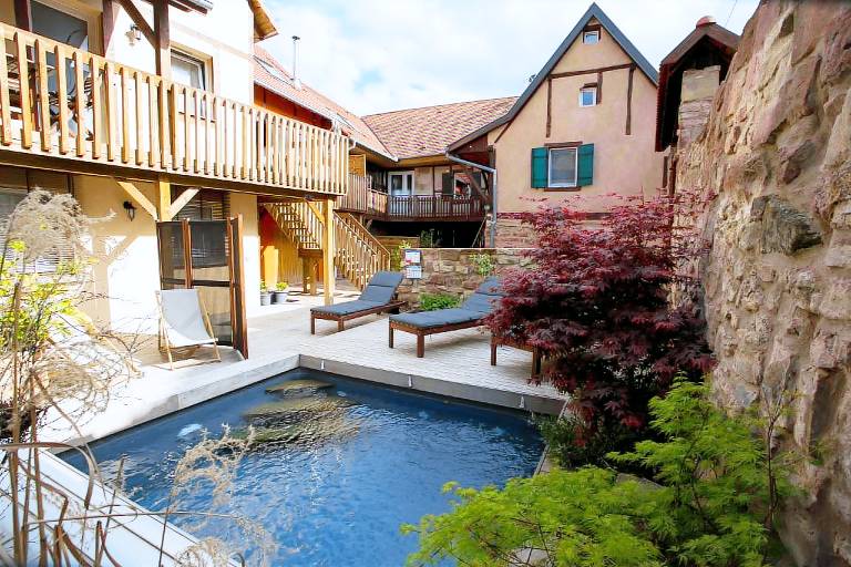 Rental apartment with jacuzzi, terrace & garden | Pets allowed in Strasbourg