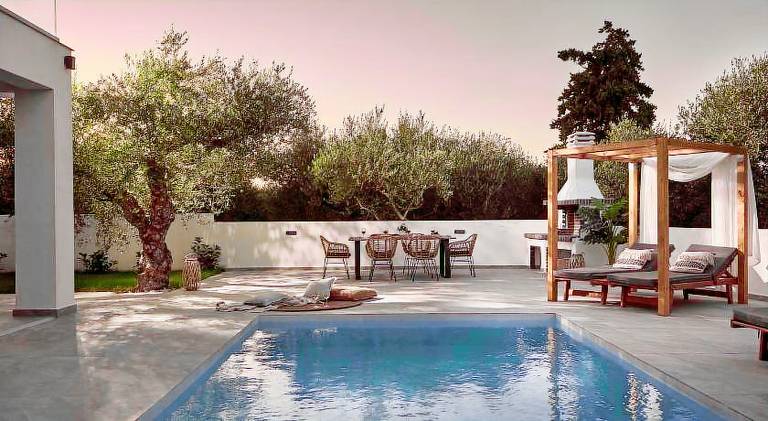 Villa with garden, terrace & barbeque in Zakynthos