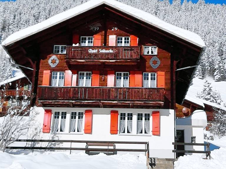 Ferienwohnung in Mürren, Interlaken f&uuml;r max. 3 Personen