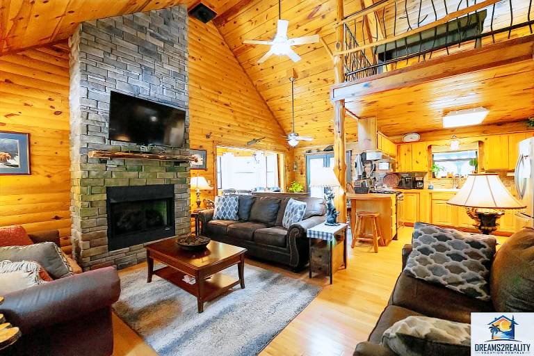 Cabin Mountain View