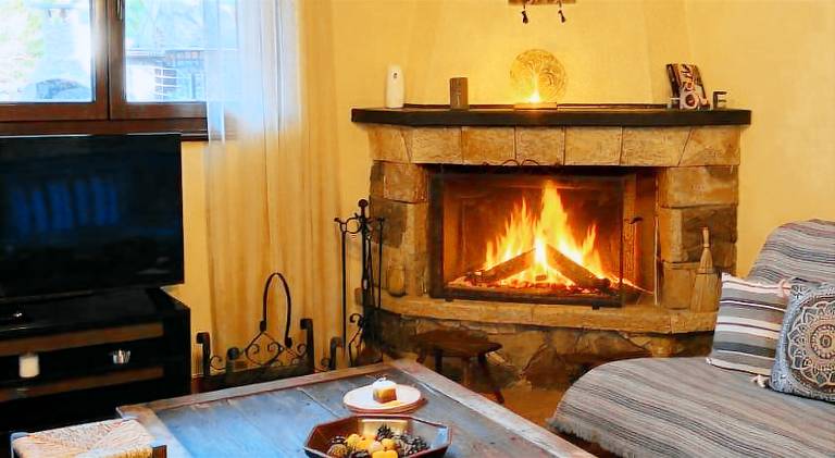 Spacious chalet with yard, grill & terrace | Perfect for remote work | Dogs allowed in Delphi