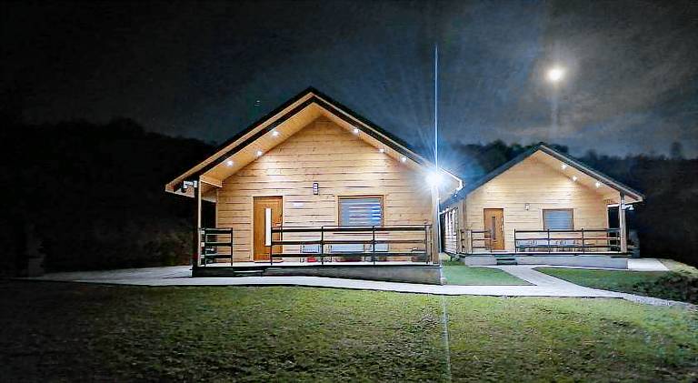 Domek w stylu alpejskim Solina