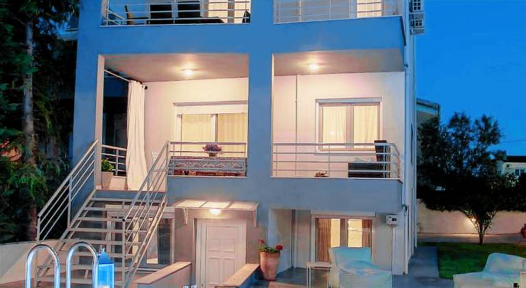 Fully equipped villa with grill, patio & yard | Close to the beach | Suitable for remote work | Pet-friendly in Kavala