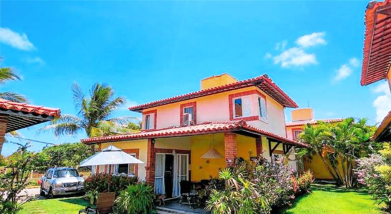 House with 3 rooms for 9 persons in Paripueira