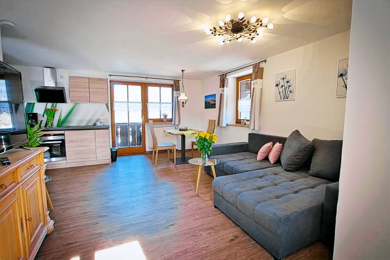 Ferienwohnung mit Hund inUnterschönau, Schönau am Königssee  f&uuml;r max. 2 Personen