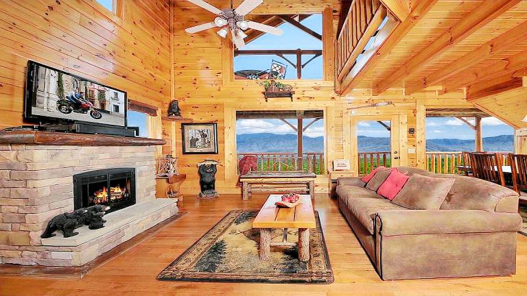 Cabin with pool, grill & sauna | Mountain view | Good for workation — photo 4