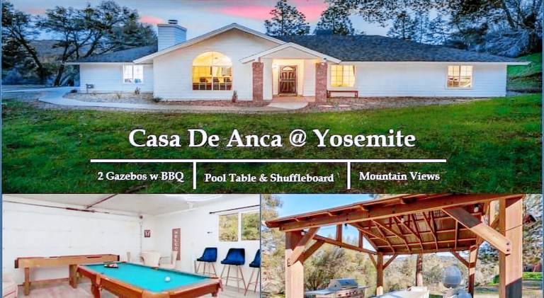 Ample vacation home with hot tub | Dogs allowed in Oakhurst, CA