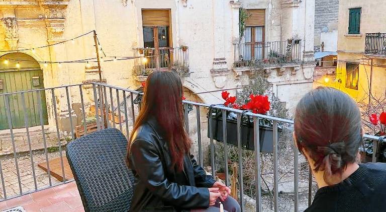 Holiday apartment with patio | Suitable for remote work in Matera