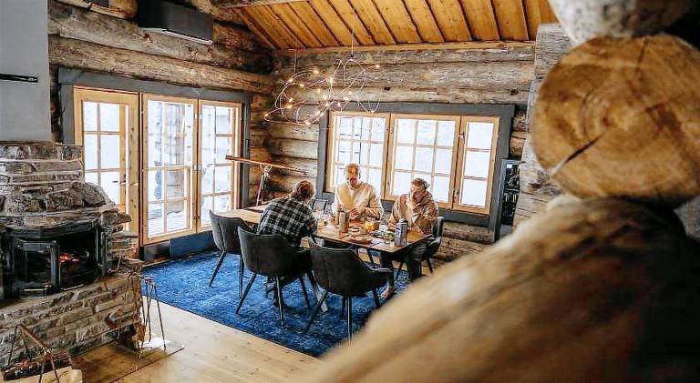Lodge with terrace, sauna & jacuzzi — photo 4