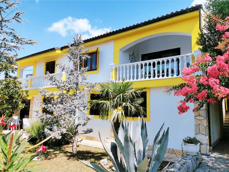 Family-friendly dedicated room with grill, terrace & yard | Panoramic view | Dogs allowed in Crikvenica