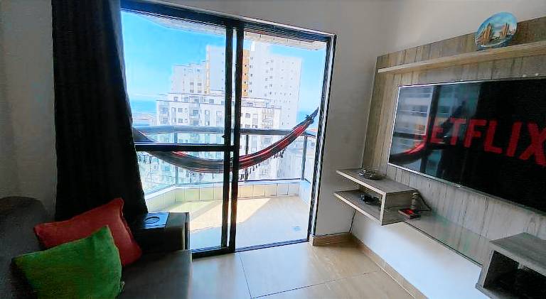 Pleasant holiday apartment | Next to the beach | Pet-friendly in Praia Grande