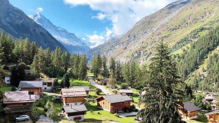 Ferienwohnung mit Aussicht auf die 4000er