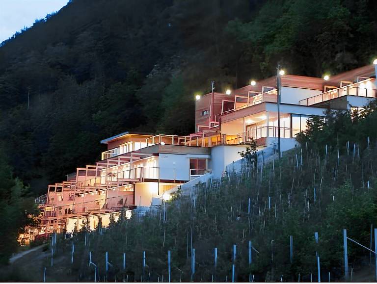 Serviced apartment with pool, garden & sauna in Marlengo