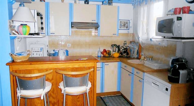 Petite maison bleue Dune du Pyla 4 personnes 2 velos in La Teste-de-Buch