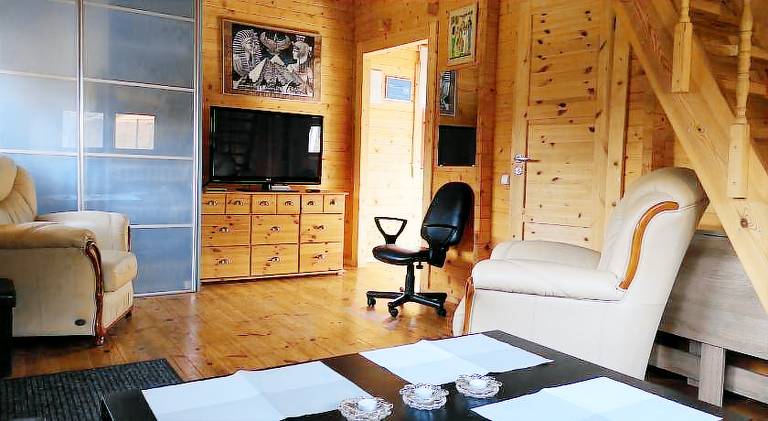 Nice lodge with yard, BBQ & sauna | Pets allowed in Jurmala
