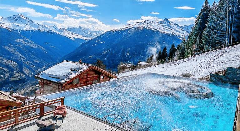 Pied de piste et a 5min des Bains d'Heremence — photo 3