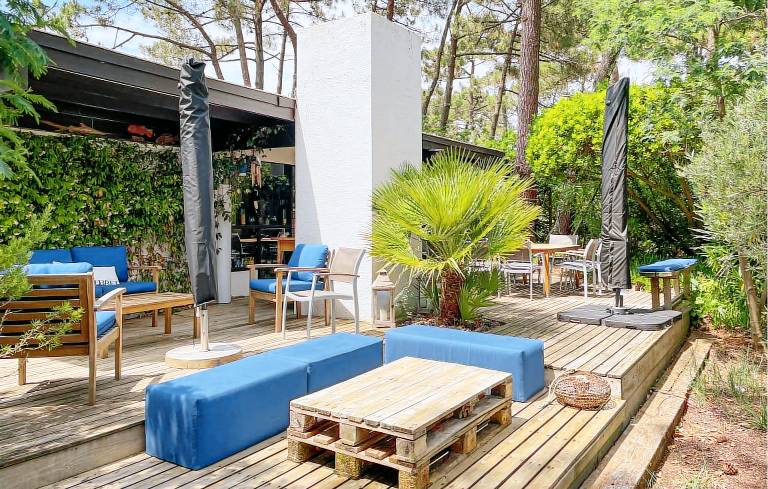 Ferienhaus in Cap Ferret f&uuml;r max. 8 Personen am Atlantik
