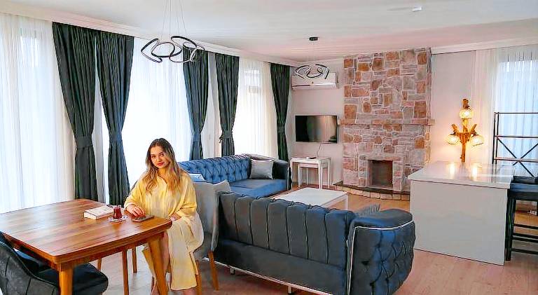 Villa with grill, terrace & private pool | Dogs allowed in Marmaris