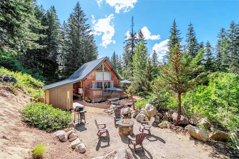 Cabin  Lake Wenatchee