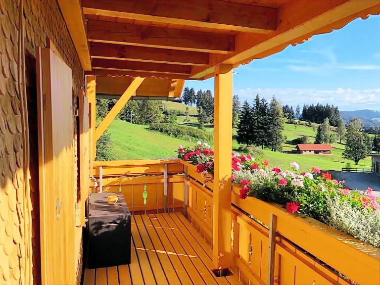 Ferienwohnung "Bücheler OG" in Oberstaufen