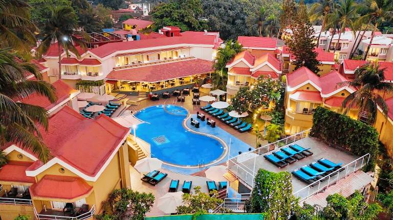 Whispering Palms Beach Resort in Candolim