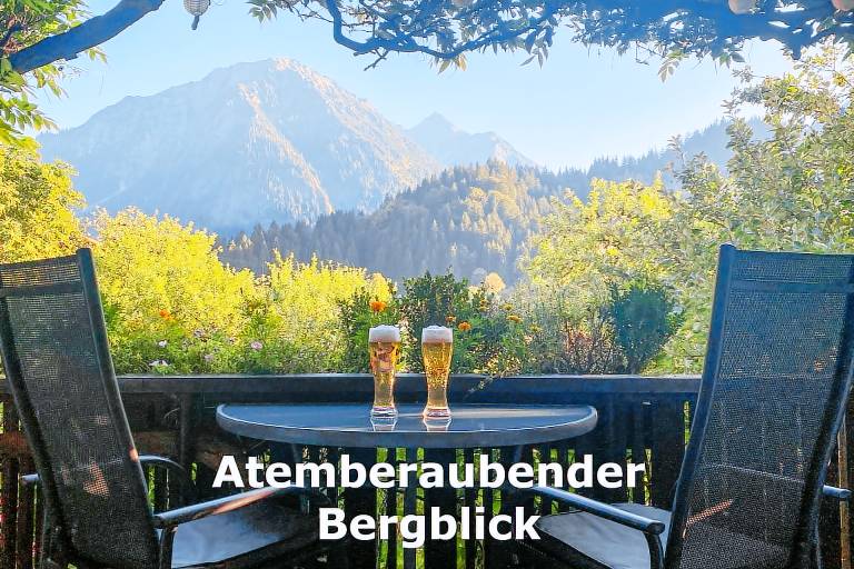 Child-friendly pleasant rental apartment with garden, barbeque & patio | Pets allowed in Bad Hindelang