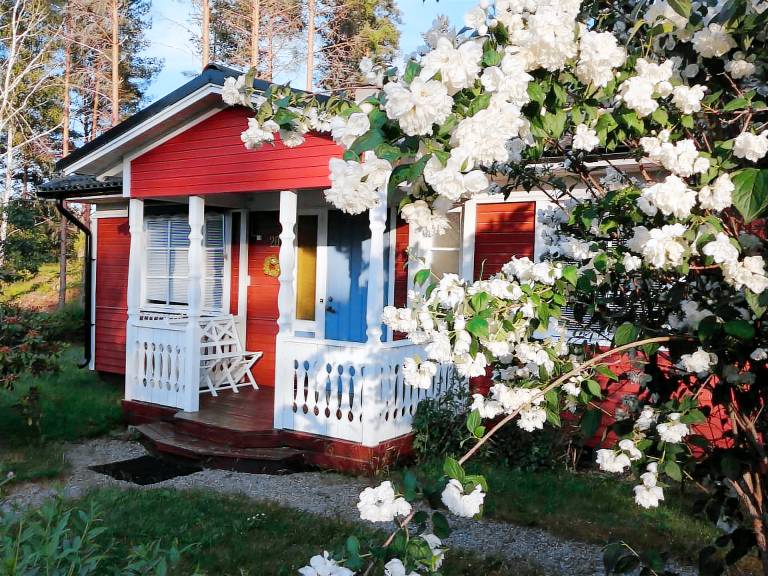 Ferienhaus mit Hund in Högsby, Småland fuer max. 5 Personen