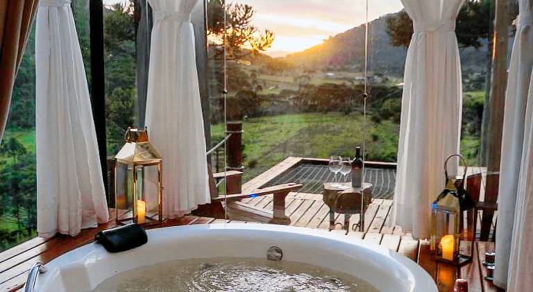 Vacation home with 2 rooms for 6 persons in Urubici