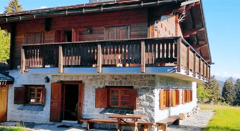 Chalet Wulli in der Nahe der Skianlagen Savognin in Surses