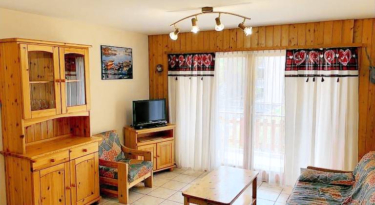 Holiday apartment with 2 rooms for 8 persons in Vex