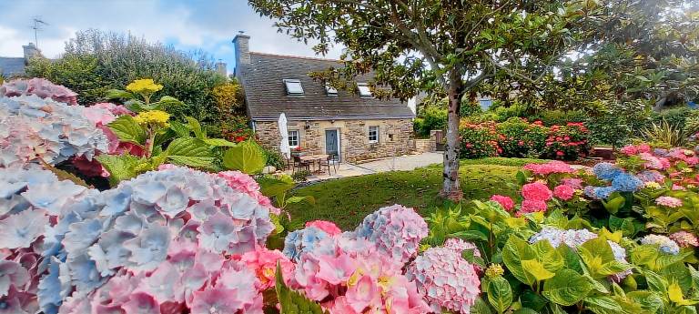 Ferienhaus in Kerlaz, Plonévez-Porzay f&uuml;r max. 2 Personen am Atlantik