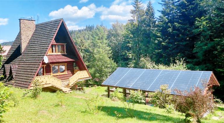 Domek w stylu alpejskim  Koszarawa