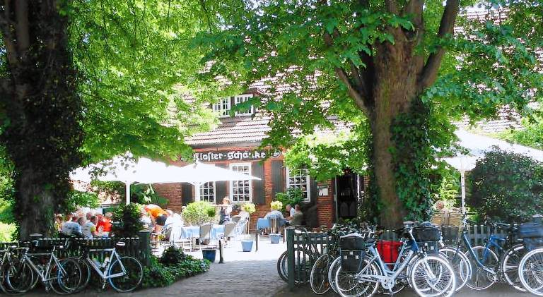Klosterschanke Hude Hotel Ferienwohnungen Restaurant Cafe in Oldenburg