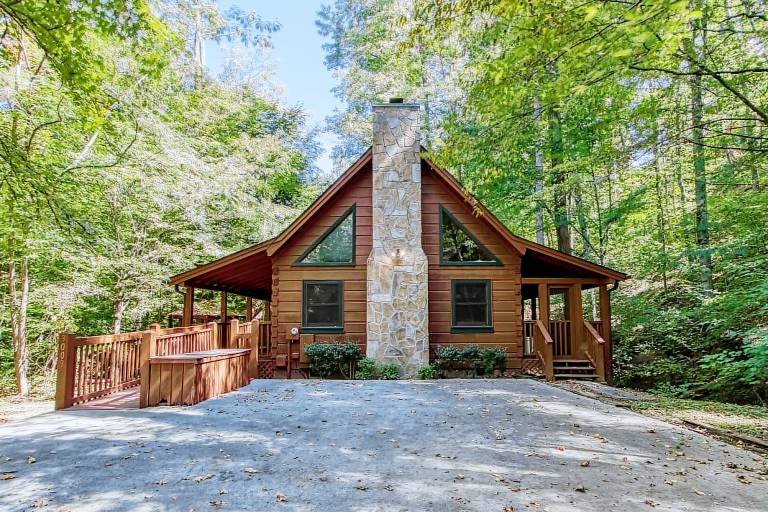 Cabin with private pool — photo 2