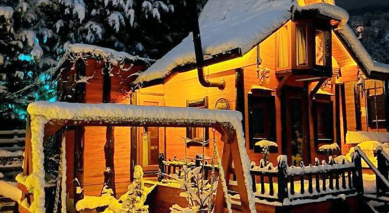 Chalet with pool — photo 4