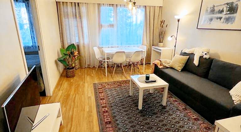 Rental apartment with 1 room for 4 persons in Rovaniemi
