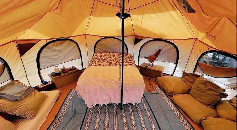 Tent with 1 room for 4 persons in Quartu Sant'Elena
