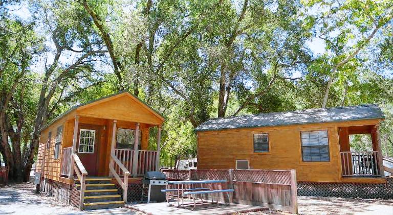 Morgan Hill Camping Resort Cabin 1 in Morgan Hill, CA