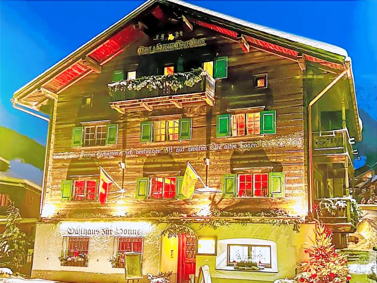 Ferienhaus mit Hund in Klosters-Serneus für max. 4 Personen