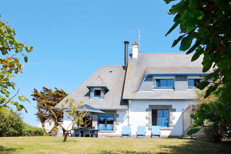 Ferienhaus mit Hund in Guilvinec, Atlantikküste Frankreich für max. 6 Personen