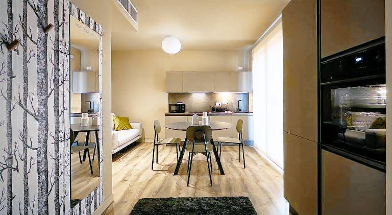 Apartment with yard in Mestre