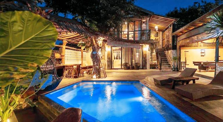 Vacation home with sauna & pool in Pecatu