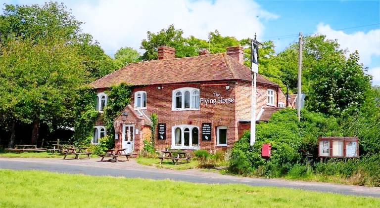 The Flying Horse Inn in Ashford