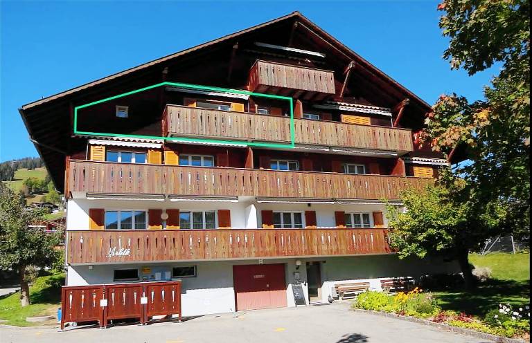 Ferienwohnung in Gstaad für max. 3 Personen