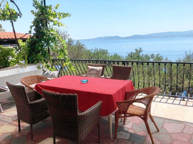 Ferienhaus in Pisak mit Meerblick, Terrasse, Klimaanlage, W-LAN (5023-1) — photo 2