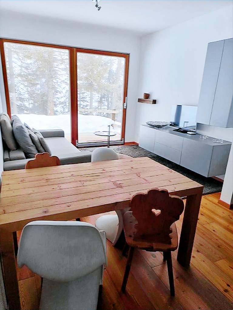 Apartment with garden in Flims